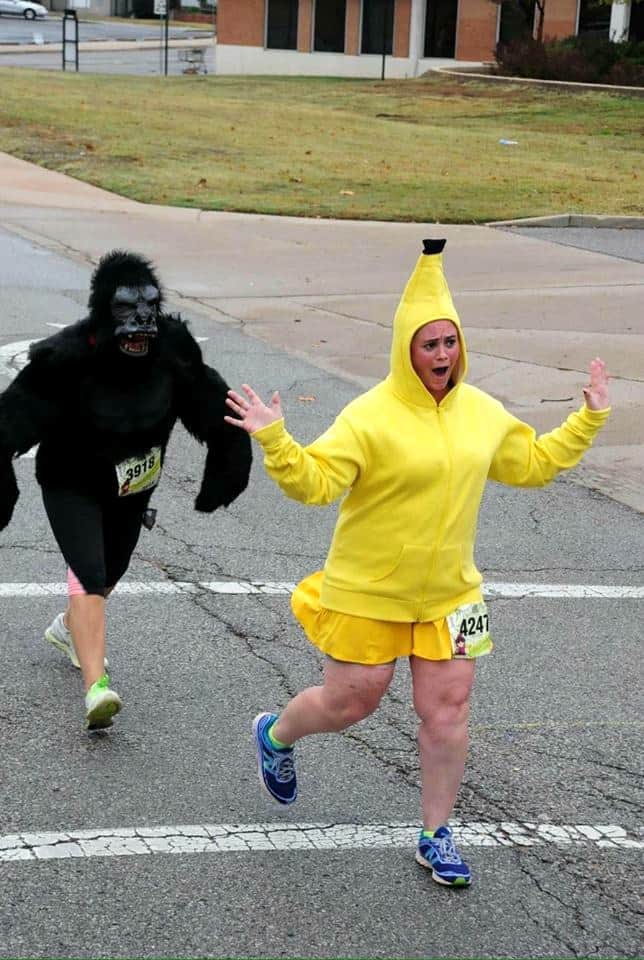 banana costume runner