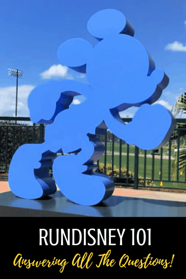 running Mickey statue runDisney 101 podcast