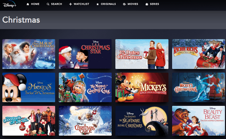 List of all the Disney Christmas movies on Disney Plus