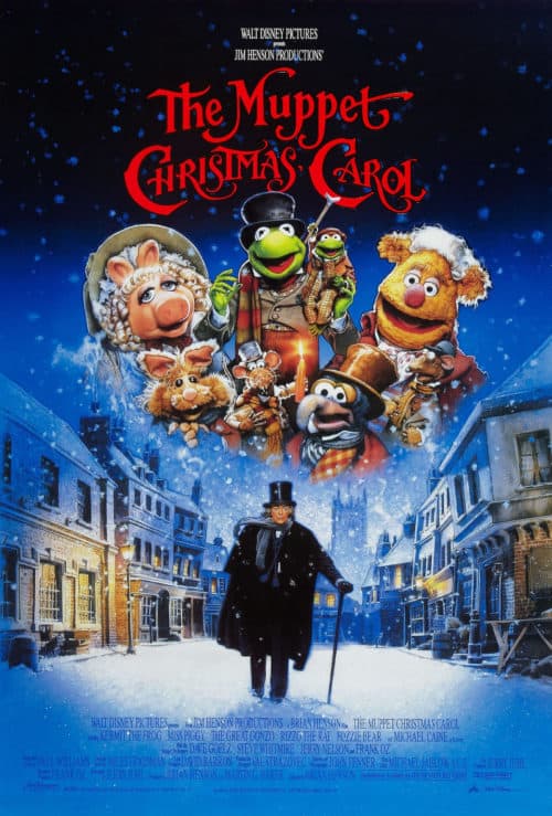 Christmas movies on Disney Plus includes Muppets Christmas Carol movie poster