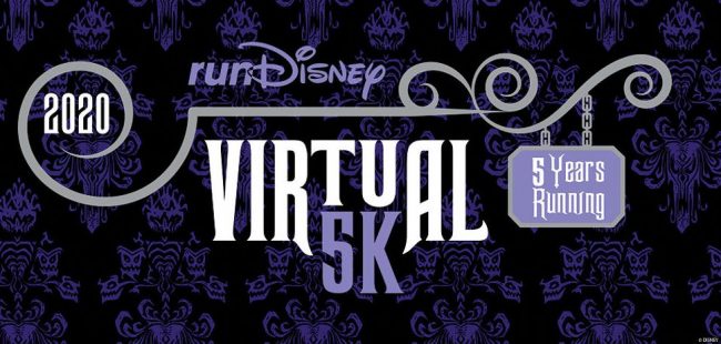 rundisney virtual race 5K haunted mansion