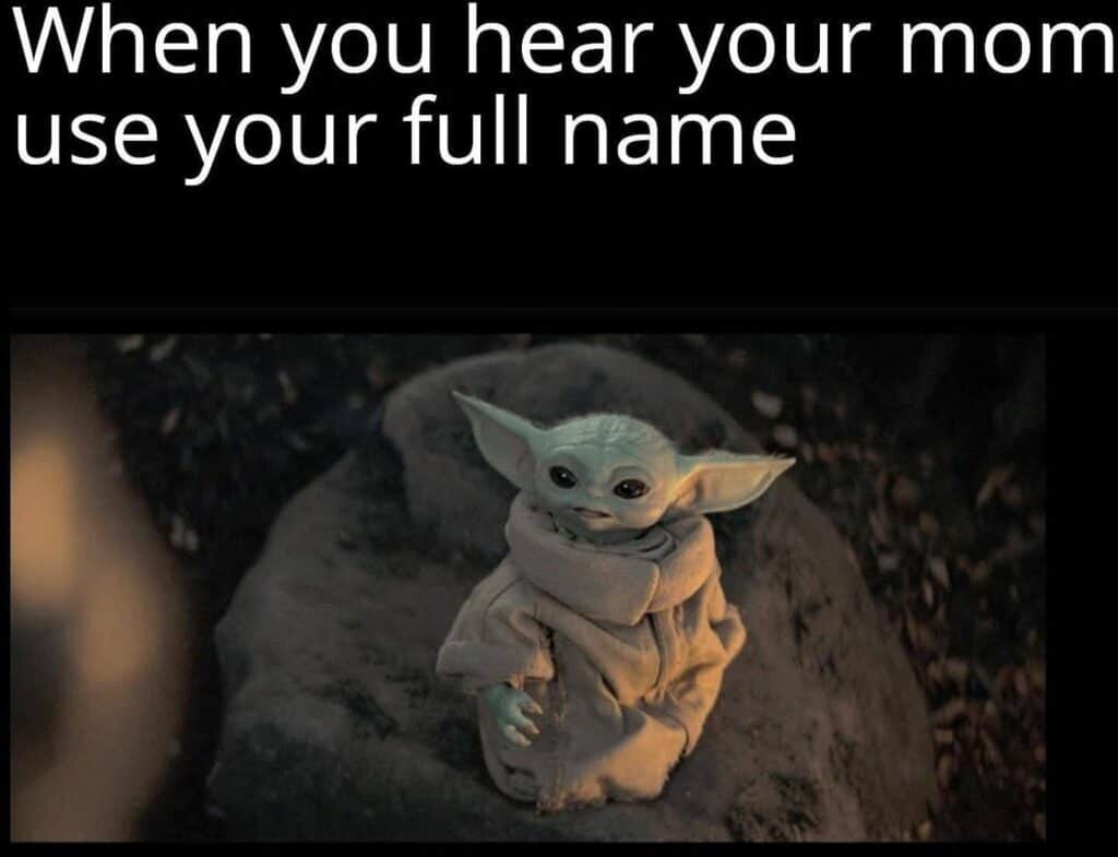 Best Grogu Baby Yoda Name Memes