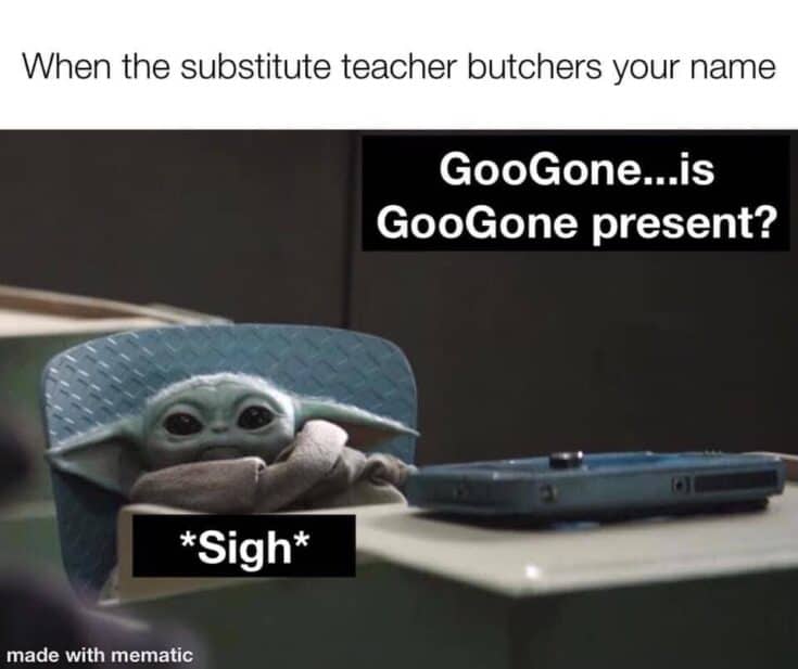 Best Grogu Baby Yoda Name Memes
