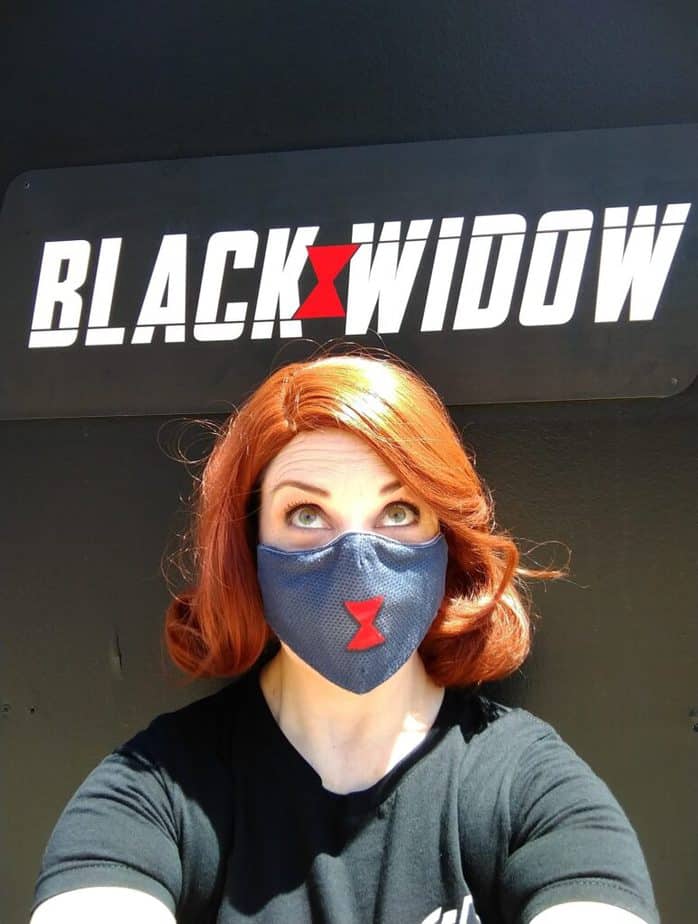 nicole black widow cosplay