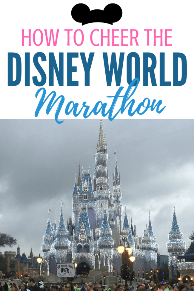 How to cheer the Disney World Marathon and all runDisney races. Spectators Guide. 