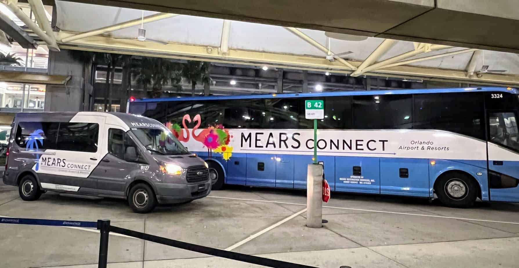 new magical express option: mears connect bus and shuttle van