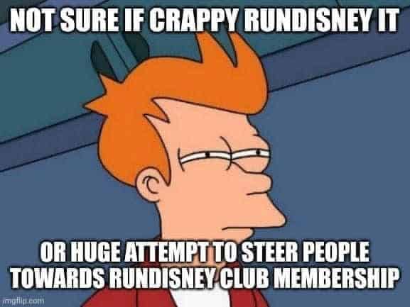rundisney registration meme