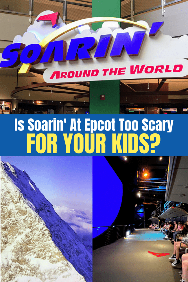 is soarin too scary for kids? parents ride guide