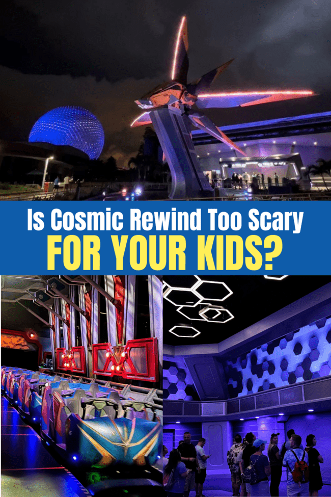 This parents ride guide will help you decide if Disney's Guardians of the Galaxy Cosmic Rewind is too scary for kids in your household.
