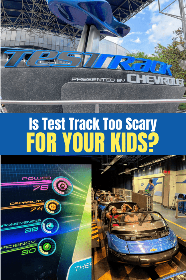 parents ride guide will help you decide if Test Track is too scary for kids in your household. 