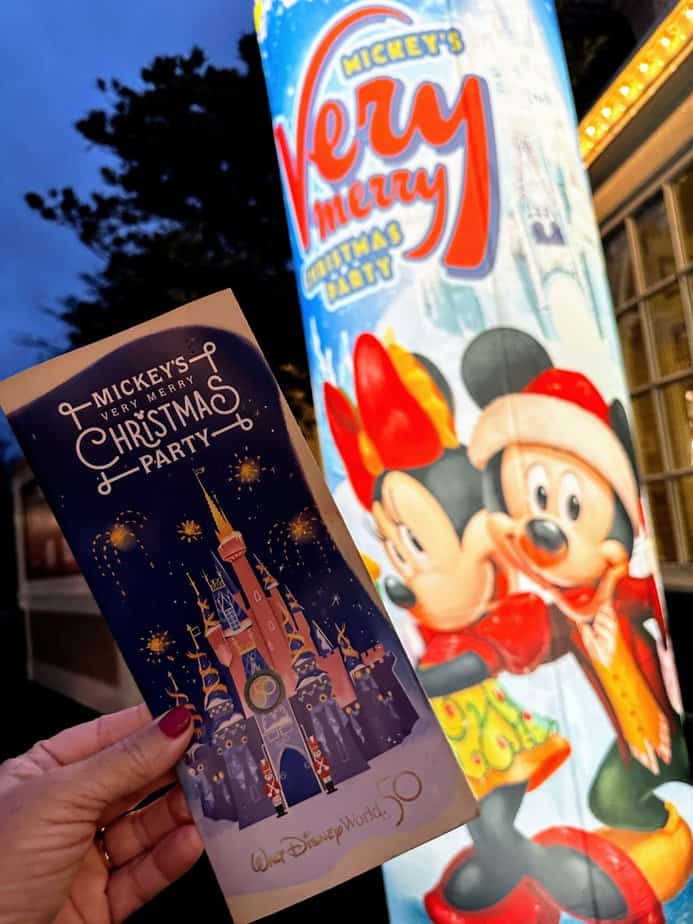 MVMCP map and guide. Mickey's very merry christmas party tips 