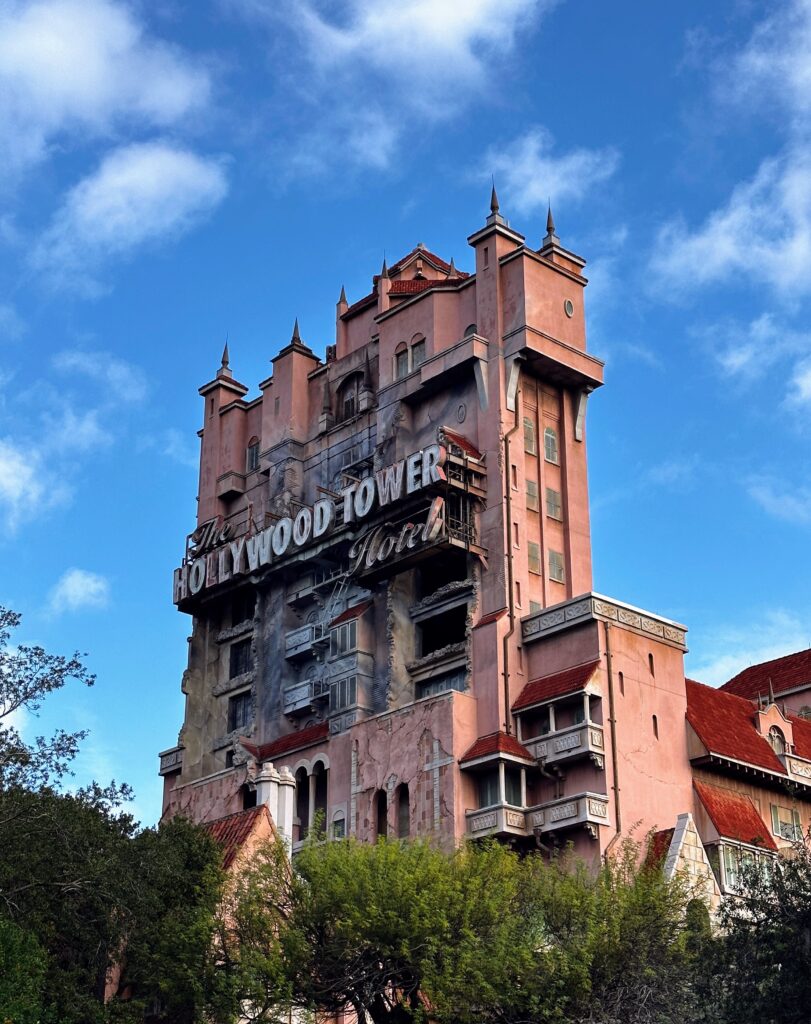 is the hollywood tower of terror too scary for kids