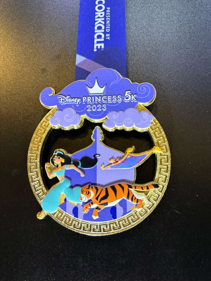 Princess 2023 5K Medal Jasmine
