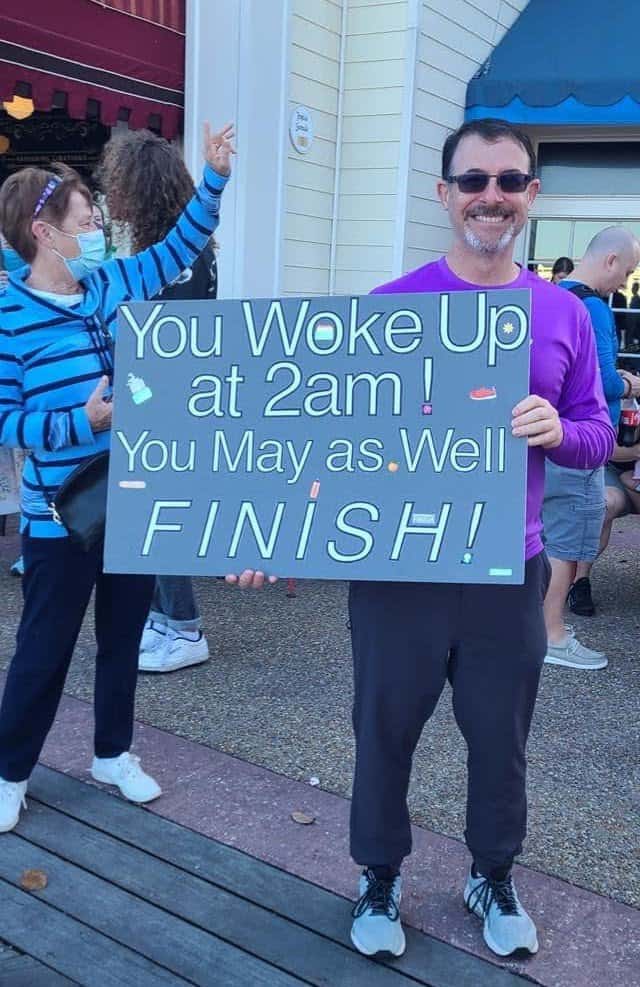 funny rundisney race signs