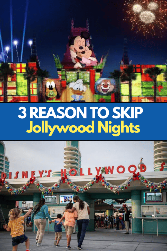 Hollywood Studios Christmas party, Jollywood Nights: 3 reasons to skip this disney christmas party.