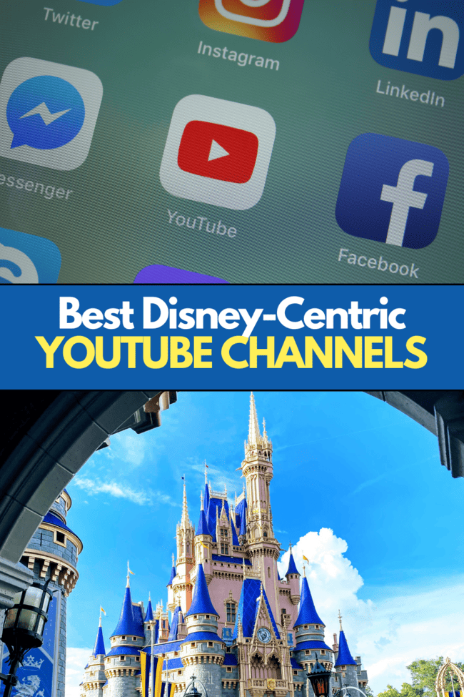 List of the best disney world youtube channels and disneyland youtube channels. 