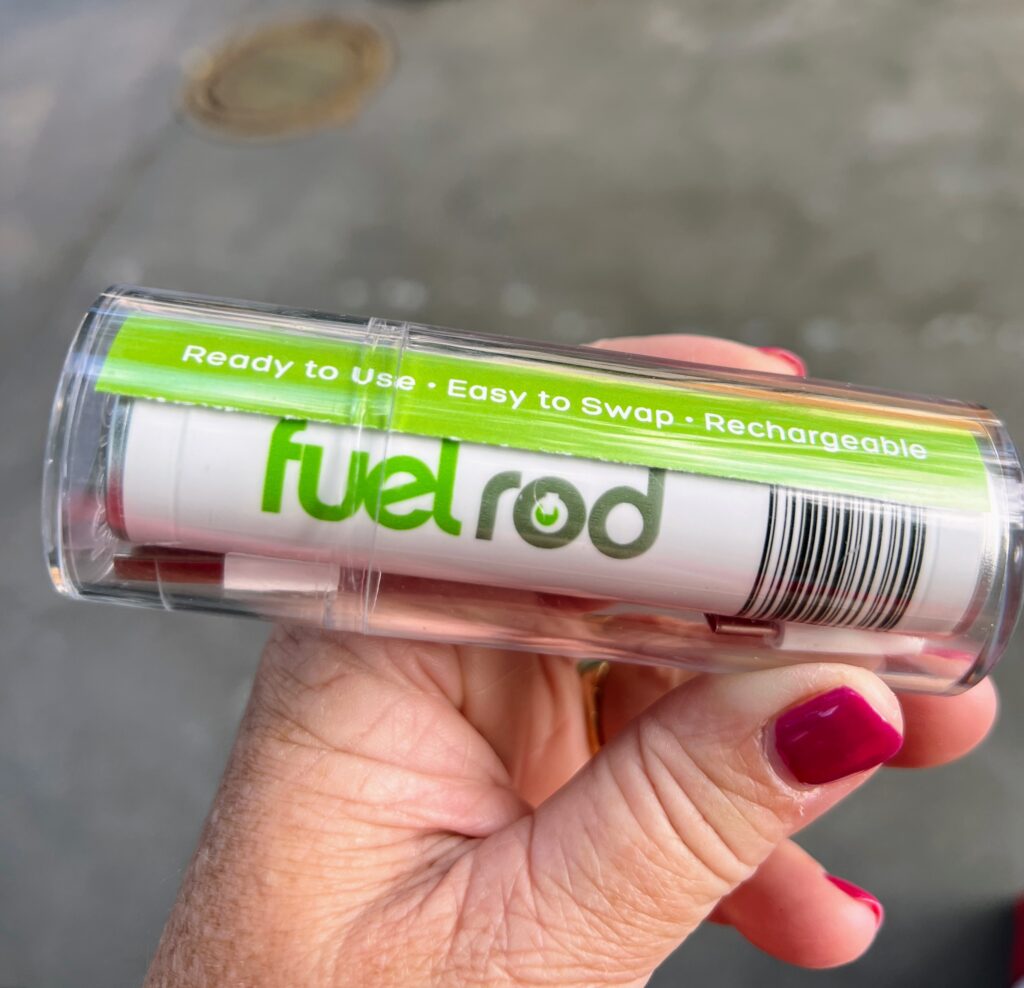 fuel rods at disney- portable charger in the case.