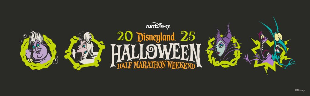 disneyland halloween half marathon weekend themes 2025